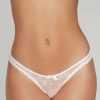 Lingerie Agent Provocateur Ouvert Knickers | Hinda Ouvert White