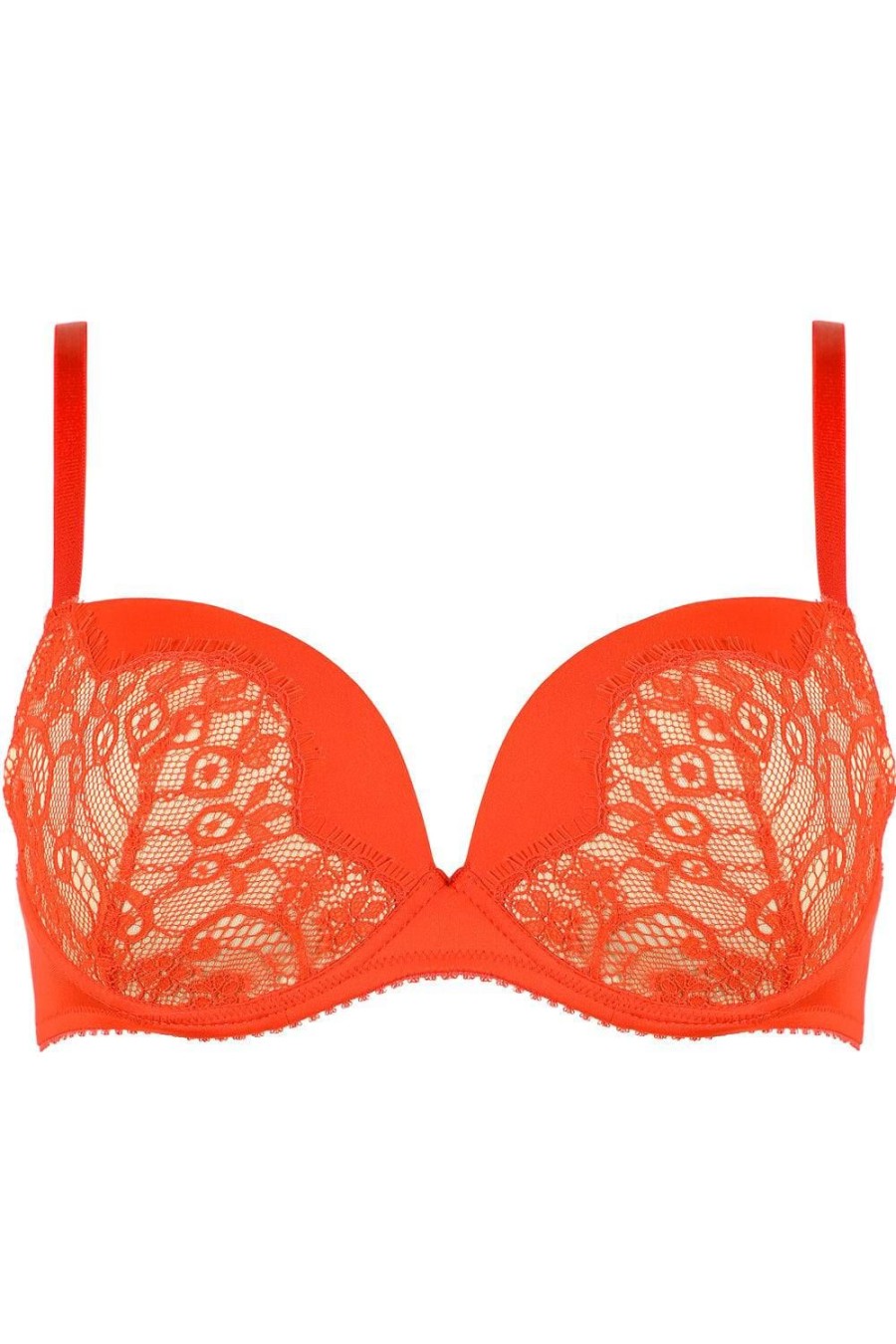 Bras Jolidon | French Connection Padded Bra (B-C Sizing) Bright Red