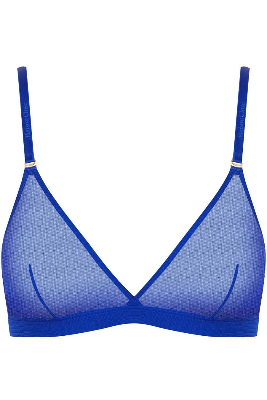 Bras Maison Close | Corps A Corps Triangle Bra Neon Blue