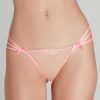 Lingerie Agent Provocateur Thongs | Tessy Thong Pink/Sand