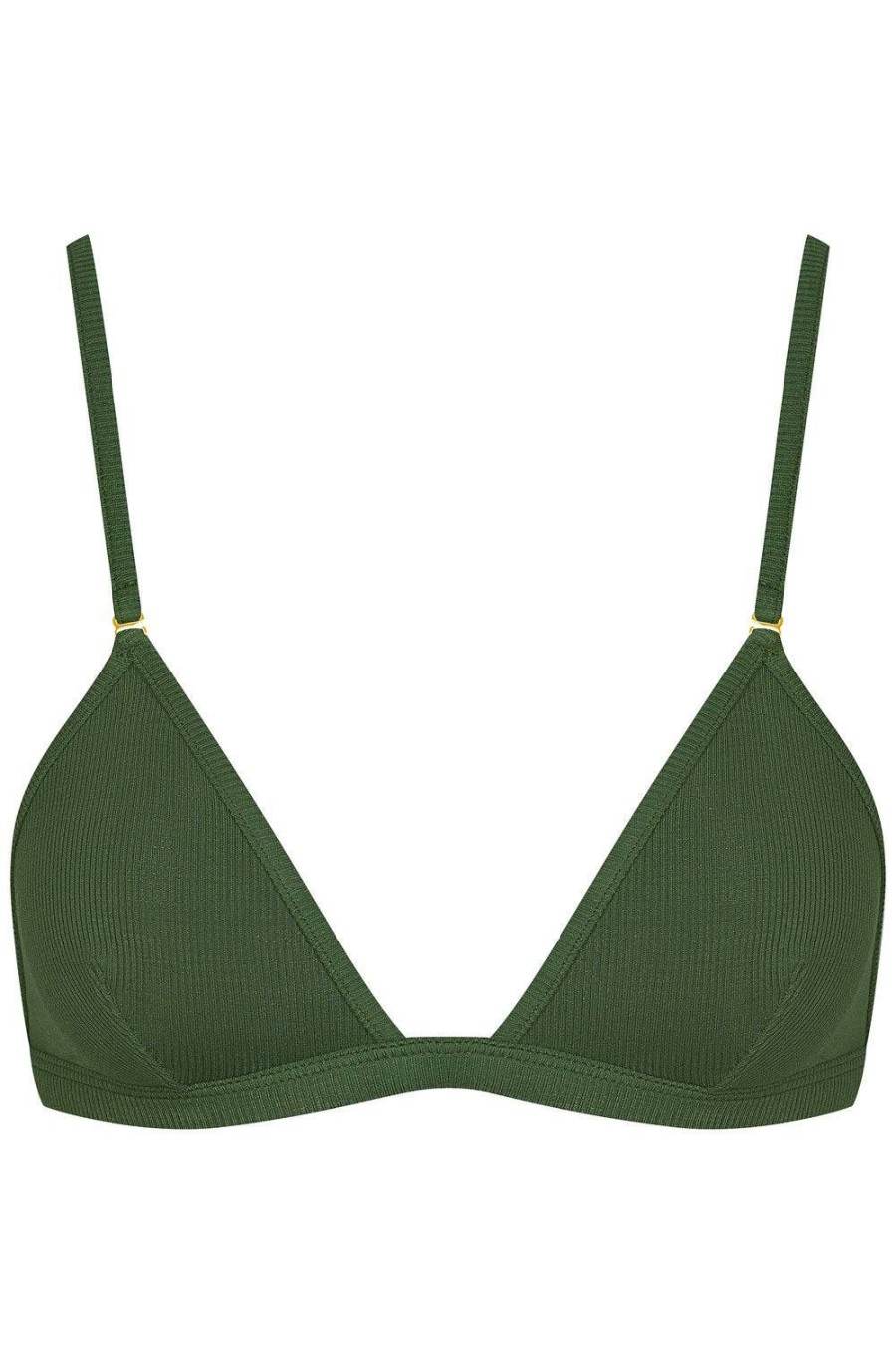 Bras Maison Close | La Femme Amazone Triangle Bra Khaki