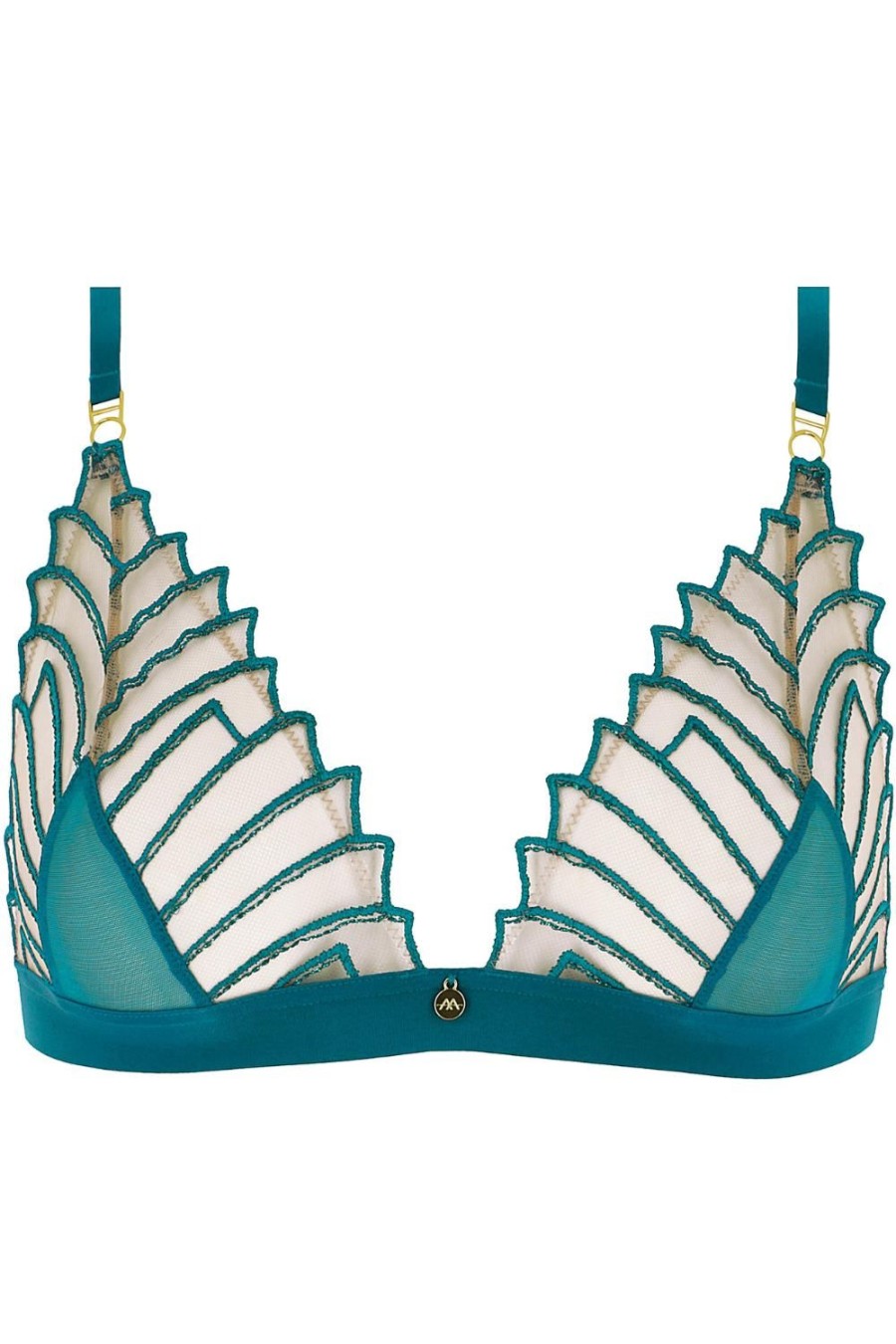 Bras Atelier Amour | Cosmic Dream Triangle Bra Lagoon