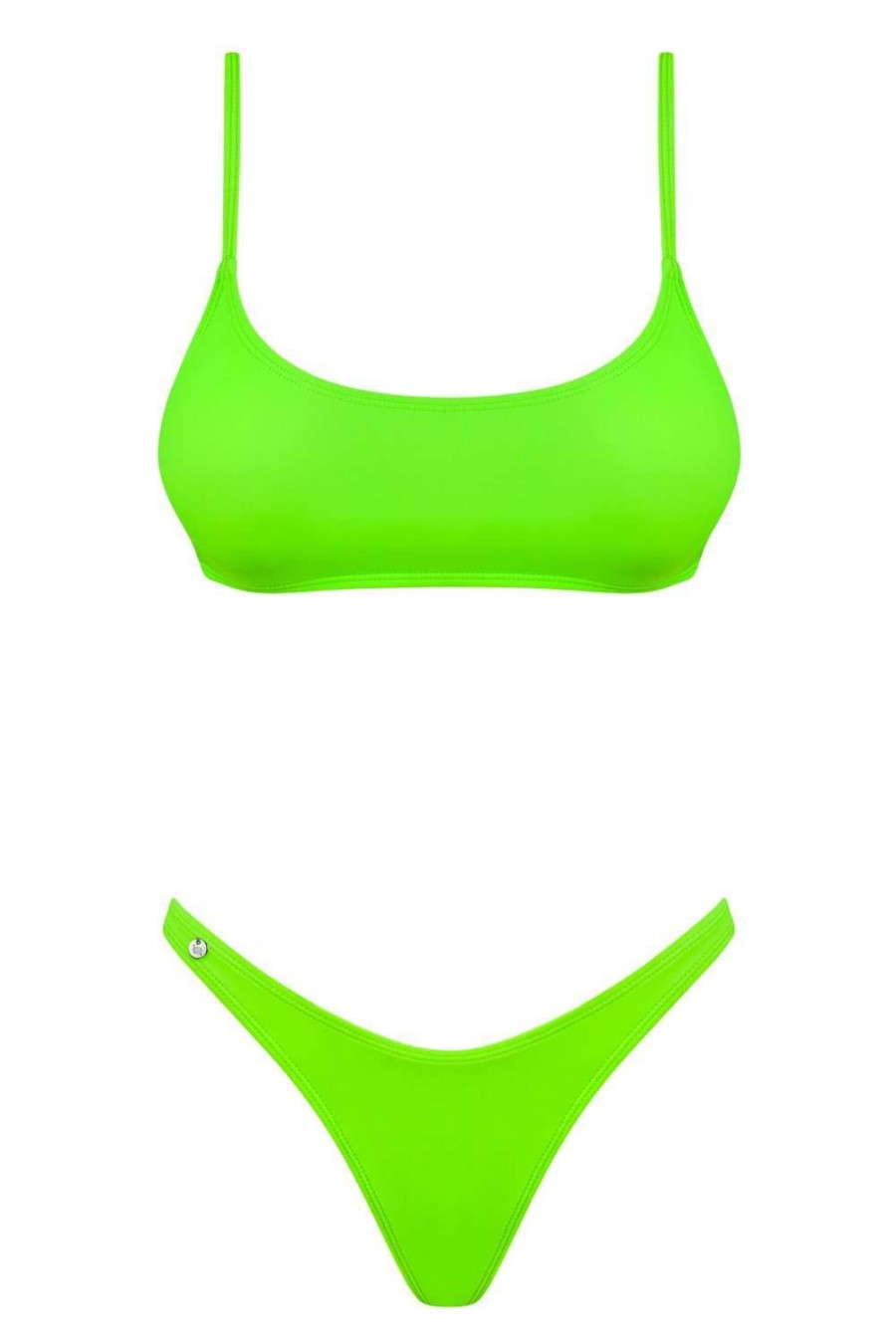 Swimwear Obsessive | Mexico Beach Bikini Acid Green