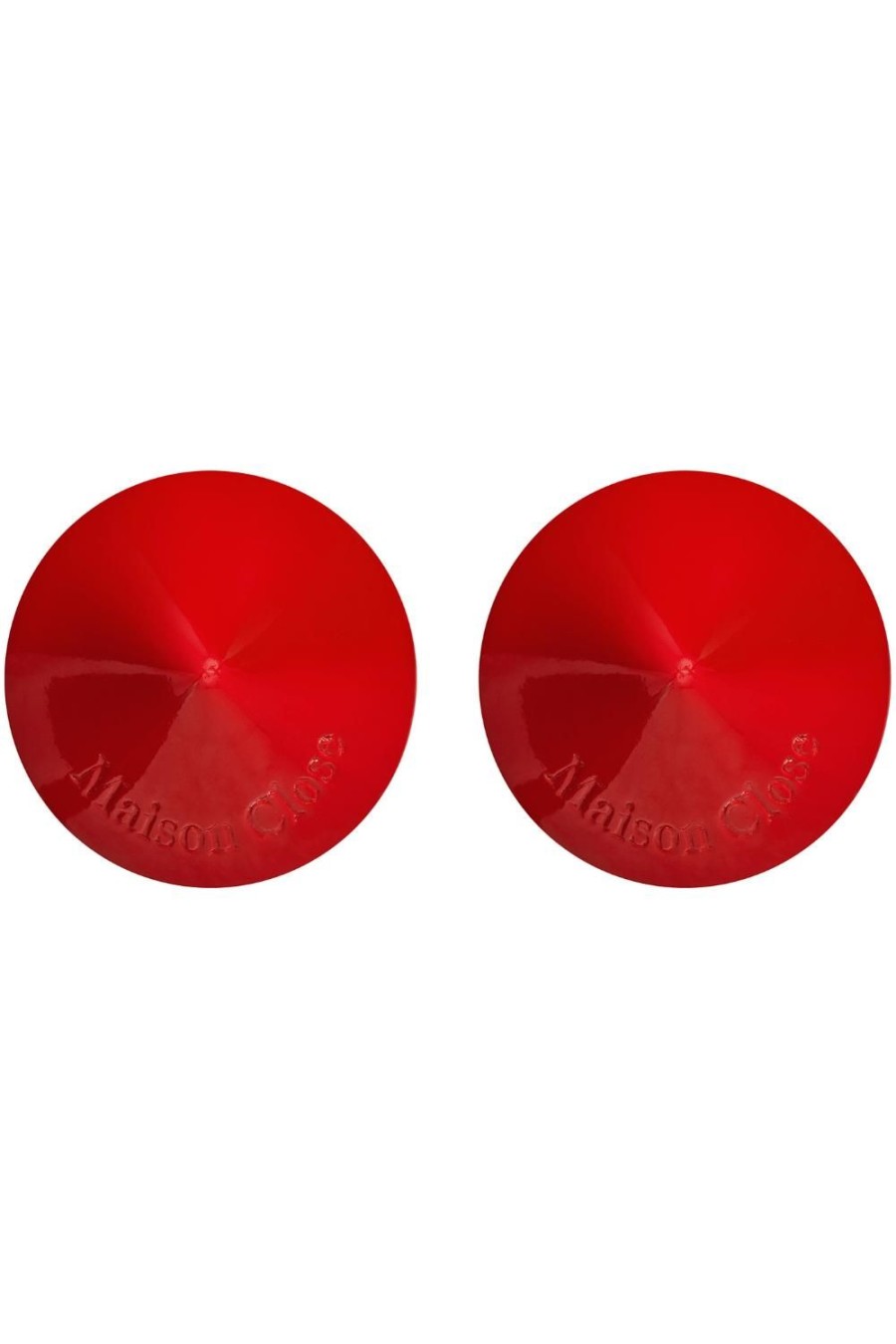 Accessories Maison Close Nipple Covers & Pasties | Patent Leather Pasties Glossy Red