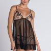 Lingerie Lise Charmel Babydolls | Follement Sexy Babydoll Nude/Black