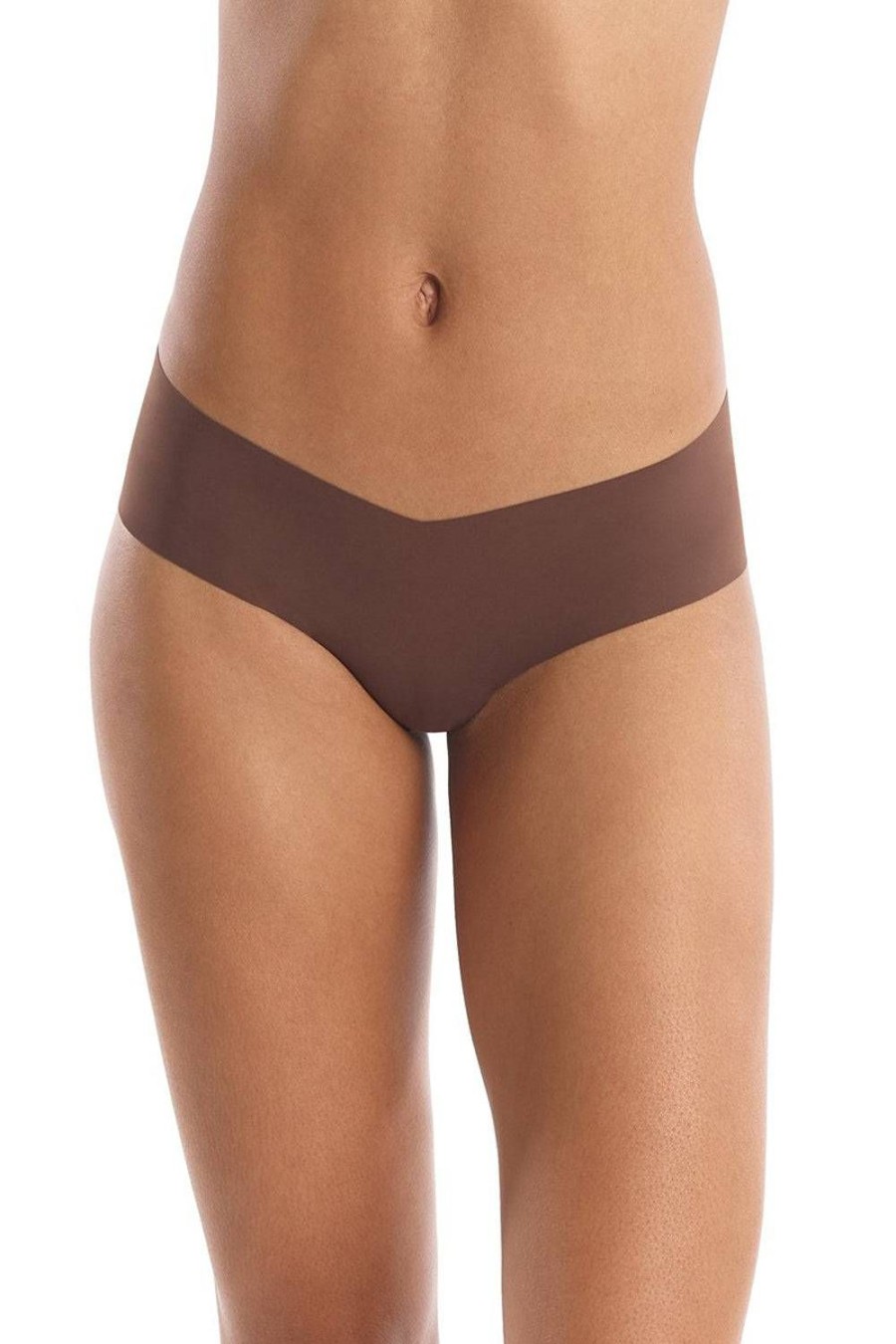 Lingerie Commando Shorties | Classic Solid Girl Short Mocha