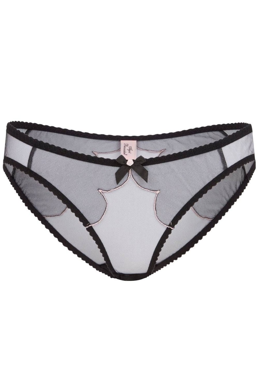 Lingerie Agent Provocateur Briefs | Lorna Brief Black/Pink