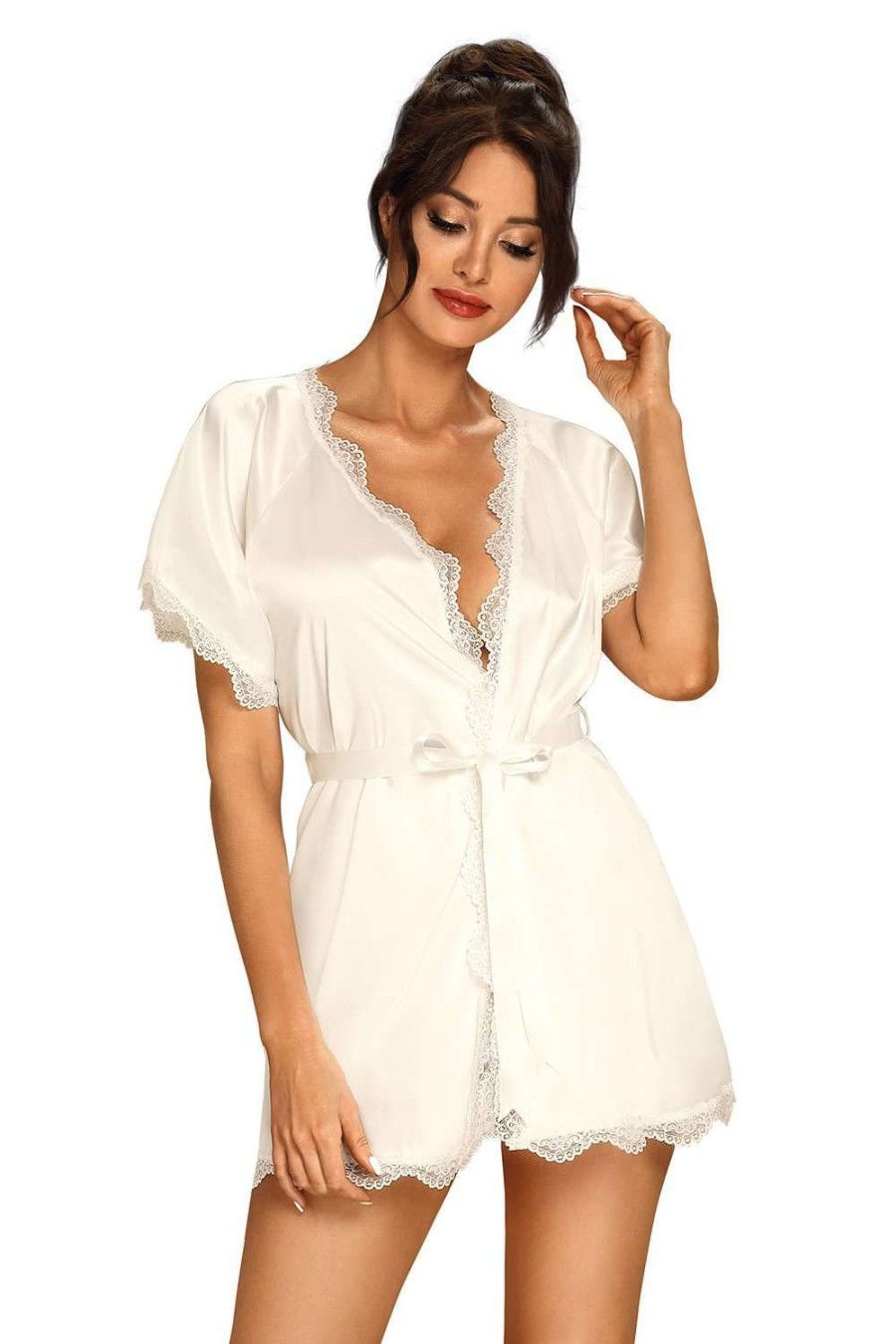 Nightwear Obsessive | Prima Neve Robe, Size S-M (Uk 8-10) White