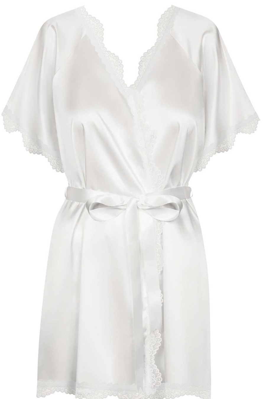 Nightwear Obsessive | Prima Neve Robe, Size S-M (Uk 8-10) White