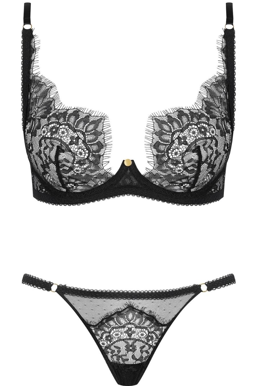 Lingerie Maison Close 2 Piece Sets | Inspiration Divine Wire Bra & Mini Thong