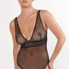 Lingerie Else Bodysuits & Playsuits | Bare Soft Cup Bodysuit Black