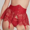 Lingerie Agent Provocateur Suspender Belts | Kateryna Waspie Red