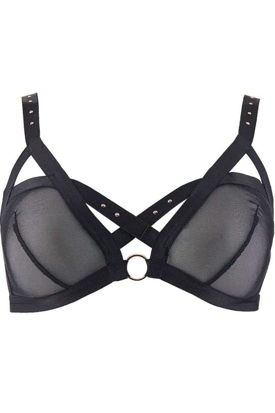 Bras Aubade | Boites A Desir Rencontre Anonyme Wireless Triangle Bra Black