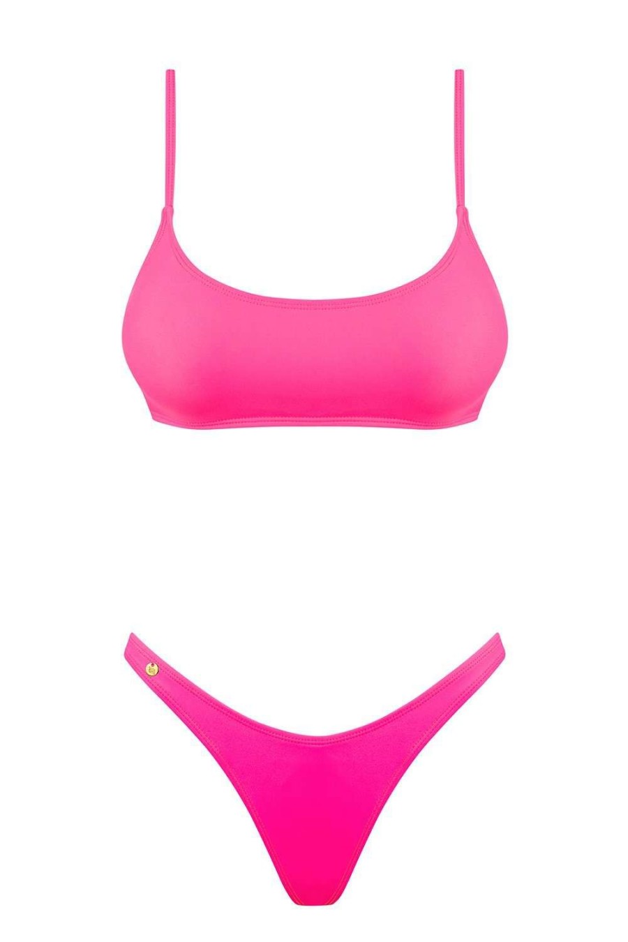 Swimwear Obsessive | Mexico Beach Bikini Fluo Pink