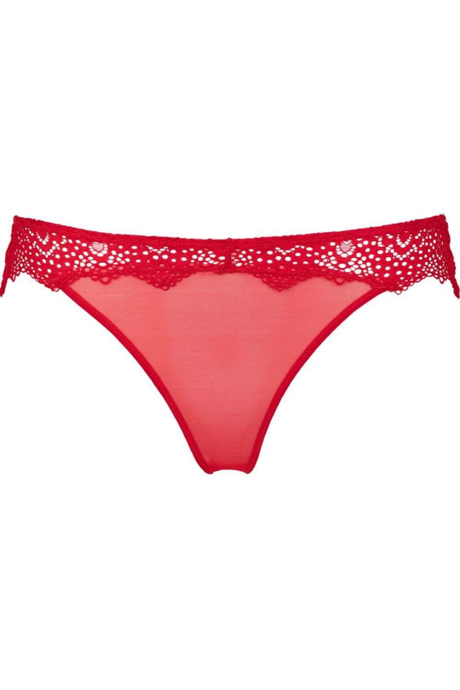 Lingerie Atelier Amour Tangas | Nommee Desir Tanga Red