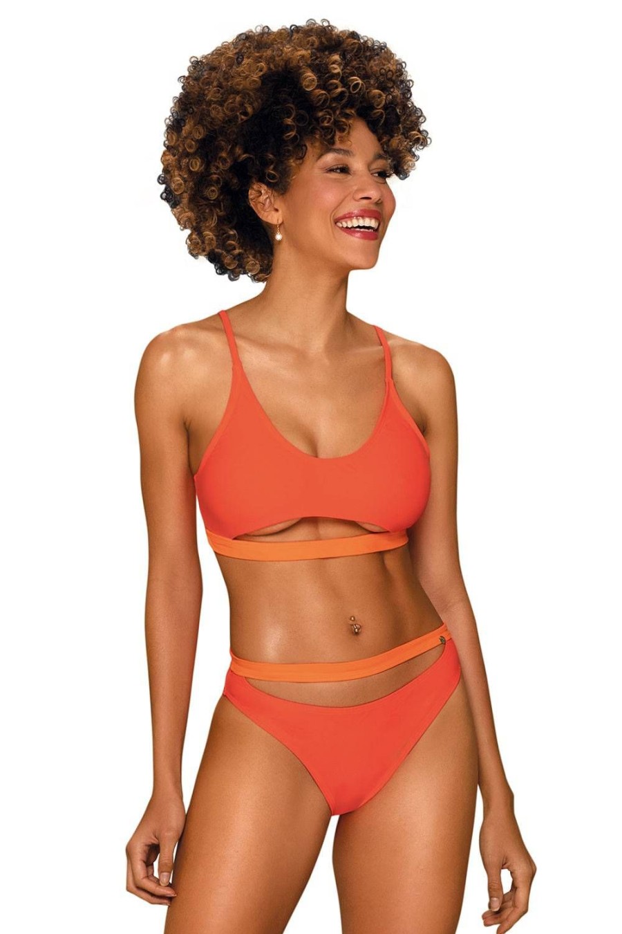 Swimwear Obsessive | Miamelle Bikini Tangerine