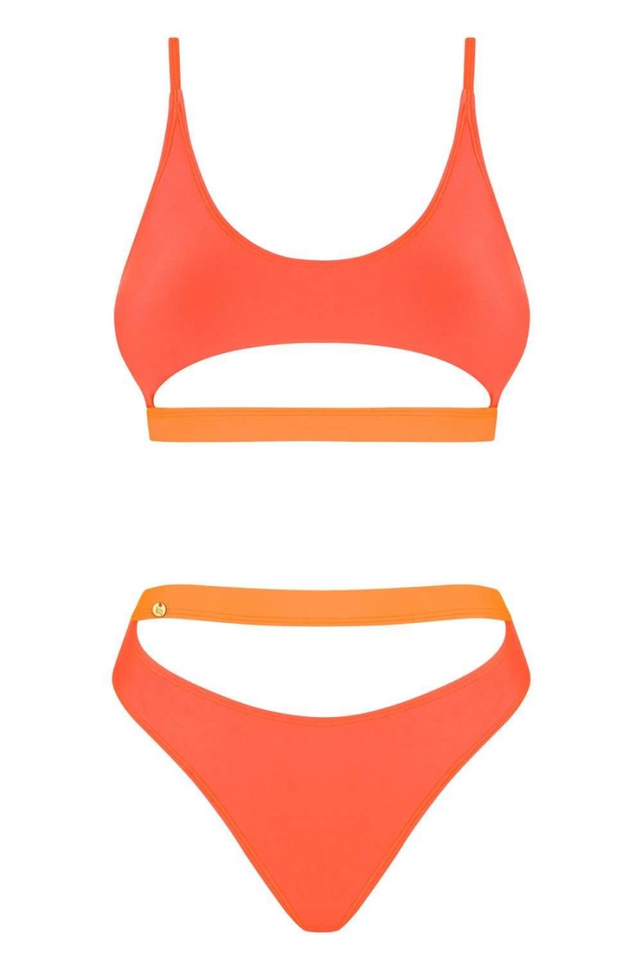 Swimwear Obsessive | Miamelle Bikini Tangerine