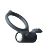 Pleasure Dorcel | Vibrating Cock Ring With Clitoral Stimulator Grey