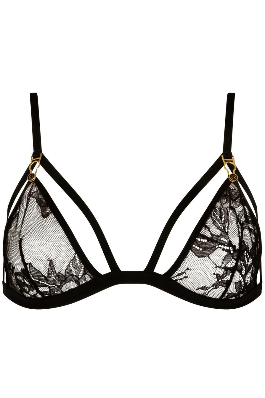 Bras Atelier Amour | Divine Promesse Triangle Bra Black