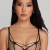 Bras Agent Provocateur | Zella Plunge Underwired Bra Black