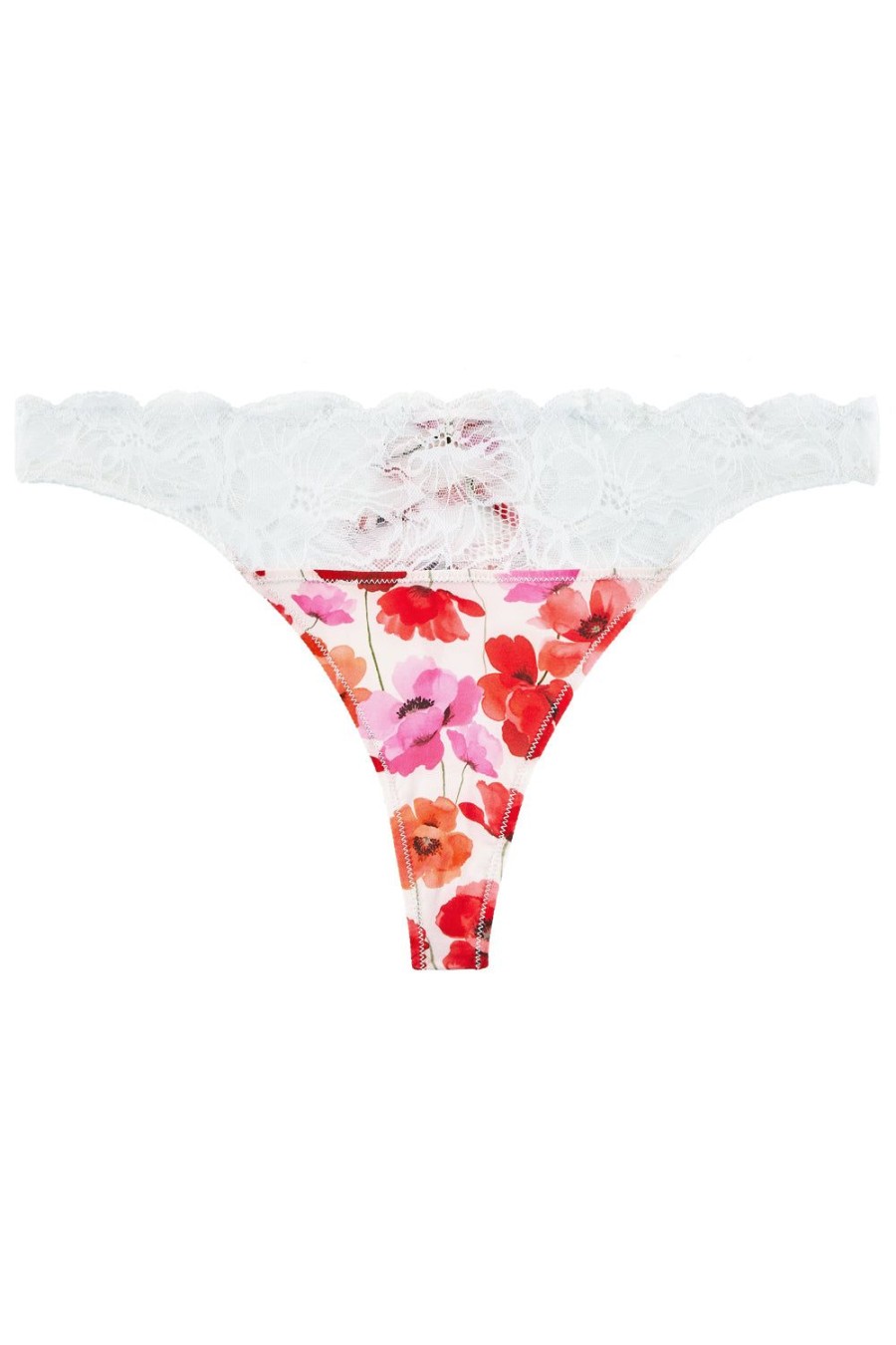 Lingerie Aubade Tangas | Limited Edition Beauty Celebration Tanga Poppy