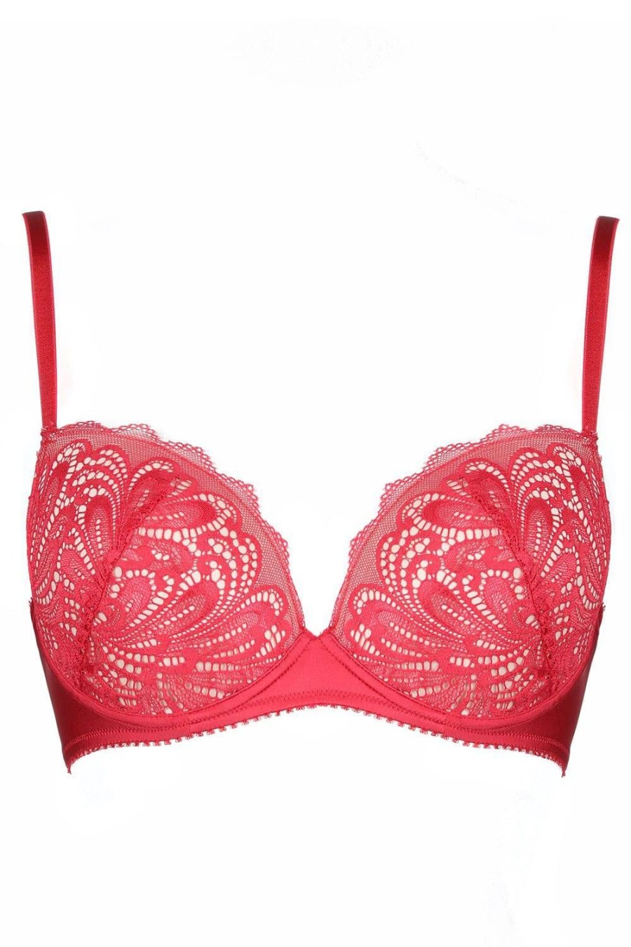 Bras Jolidon | Hey Jude! Push Up Bra (D+ Sizing) Red