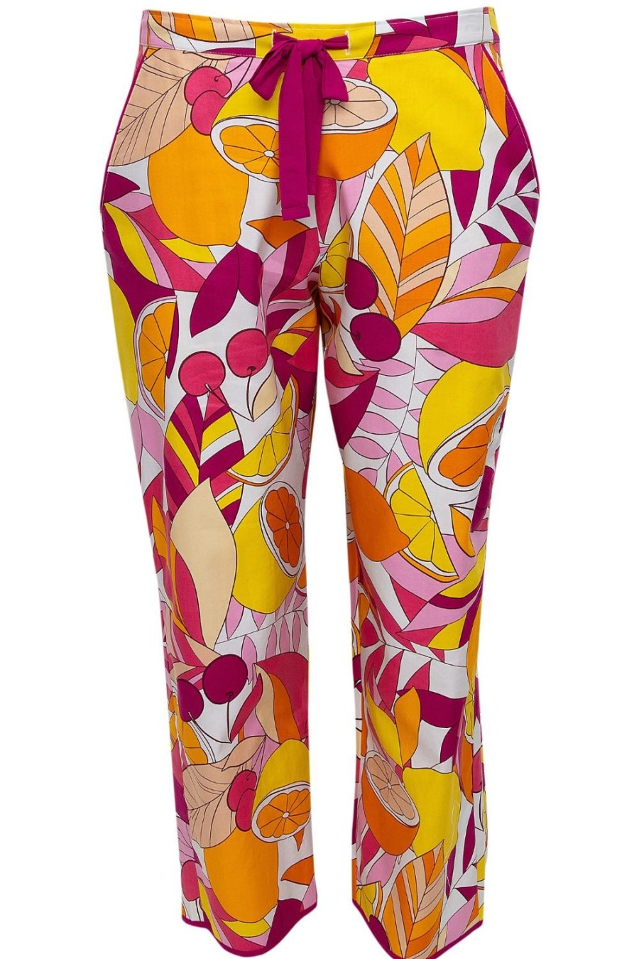 Accessories Cyberjammies Whips & Feather Ticklers | Emmi Fruit Print Cropped Pyjama Pants Multi