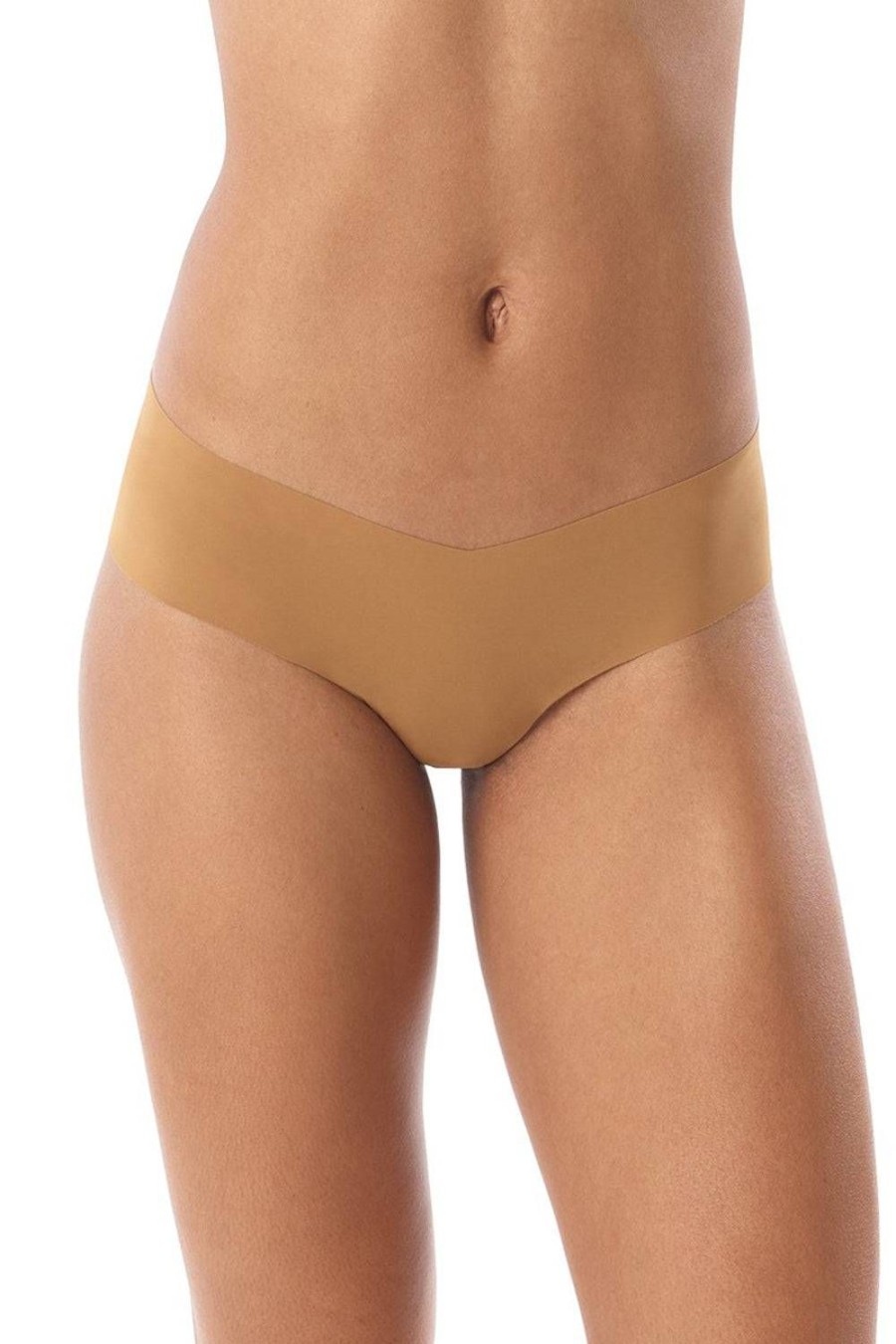 Lingerie Commando Shorties | Classic Solid Girl Short Caramel