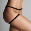 Lingerie Maison Close Ouvert Knickers | Les Fetiches Illusion Brief Black