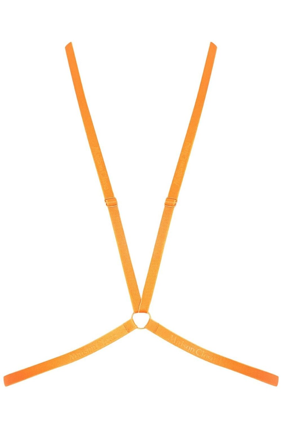 Bras Maison Close | Signature Harness Orange Neon Orange